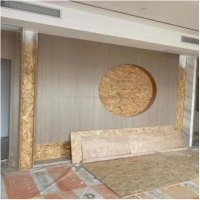 巴西博耐克欧松板北新建材爱格板刨花板贴面木板